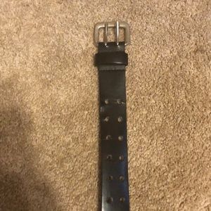 Women’s all black belt! 45” around.